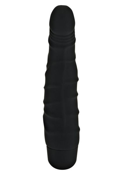 Czarny Mini Wibrator Silikonowy Penis - Silicone Classic zdjęcie 1