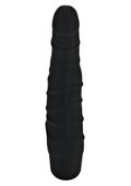 Czarny Mini Wibrator Silikonowy Penis - Silicone Classic