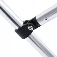 Daszek bimini do łodzi, 2 pałąki, biały, 180x1