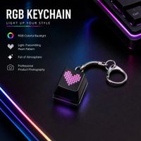 Mechaniczny brelok do kluczy RGB kolorowy