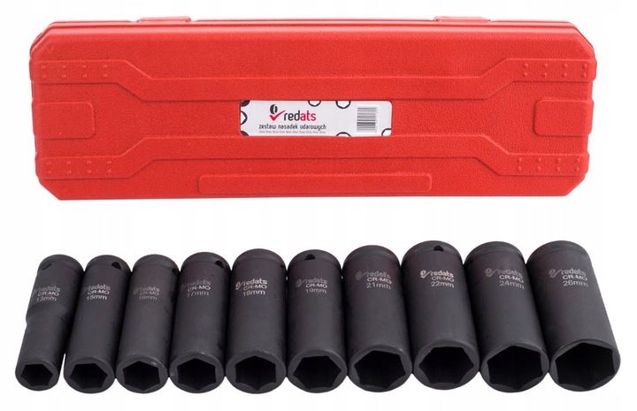 Nasadki Udarowe Długie REDATS 13-26 mm 1/2" zdjęcie 2