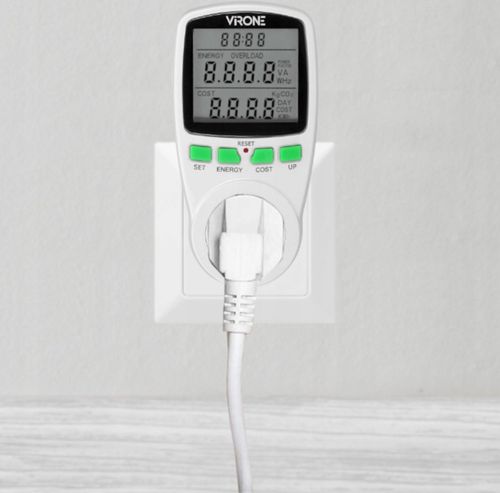 WATOMIERZ LICZNIK ENERGII MIERNIK ZUŻYCIA POBORU PRĄDU WOLTOMIERZ 2 na Arena.pl