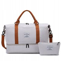 Zestaw Torba podróżna dwukomorowa z kosmetyczka