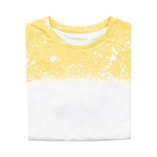 Koszulka Cotton-Like Bleached Starry Yellow do sublimacji M zdjęcie 3