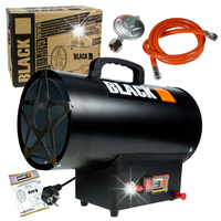NAGRZEWNICA ELEKTRYCZNA farelka 3,3KW BLACK 230V
