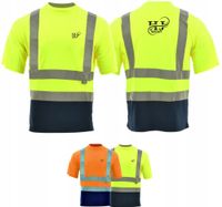 Koszulka Z WŁASNYM HAFTEM LOGO odzież robocza firmowa reklamowa 5 szt.