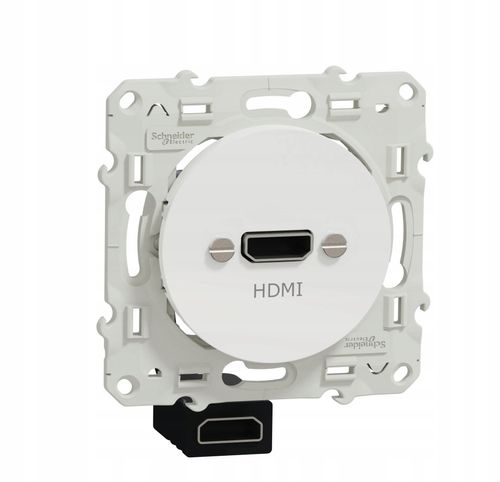 Odace gniazdo HDMI białe na Arena.pl