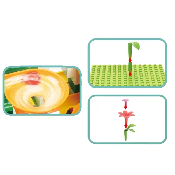 Klocki. Zestaw do budowy ogrodu, 99 elementów zdjęcie 4