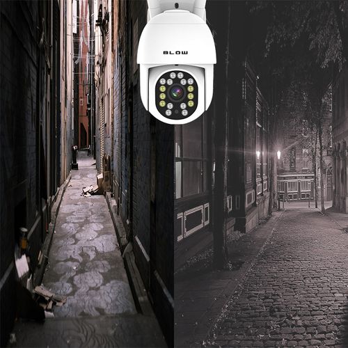 ZEWNĘTRZNA OBROTOWA KAMERA BLOW WIFI IP 5MP ULTRA HD AUDIO IP66 ICSEE ZOOM na Arena.pl