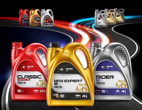 OLEJ ORLEN CLASSIC SYNTHETIC 5W40 4,5L | API SL SJ CF ACEA A3/B3 | 229.1 na Arena.pl