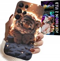 ETUI DO SAMSUNG GALAXY S25 ULTRA - Z NADRUKIEM SŁODKI TYGRYSEK OBUDOWA CASE