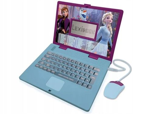 LAPTOP EDUKACYJNY FROZEN KRAINA LOFU - ekran LCD z animacjami - 3 języki na Arena.pl