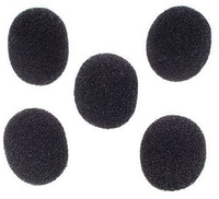 Shure RPM304 5 czarnych gąbek do mikrofonu Shure MC/WL/Beta 50/51/53