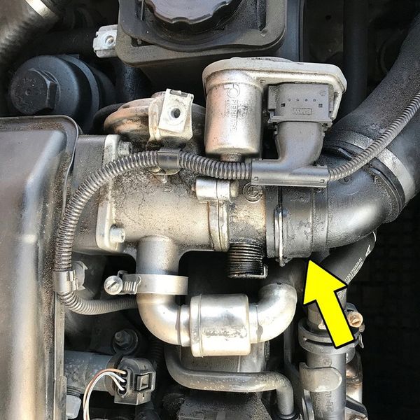 Zamiennik zaślepka EGR BMW E90 E91 E60 M47N2 M57N2 zdjęcie 11