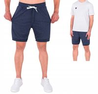 Spodenki męskie granatowe JAVIER Rozmiar - M