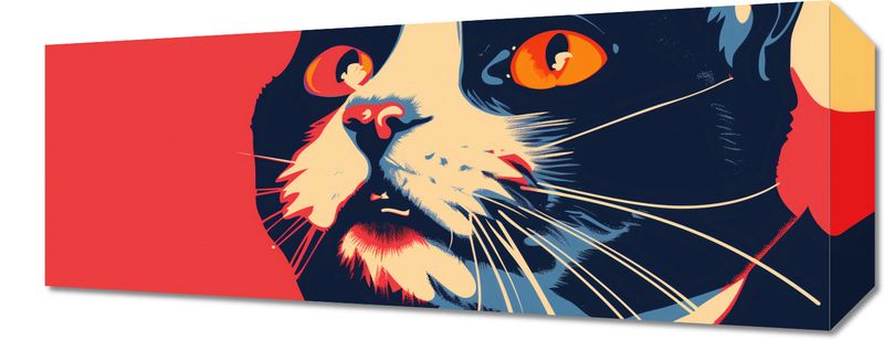 Obraz 50x20cm Szok zdjęcie 1