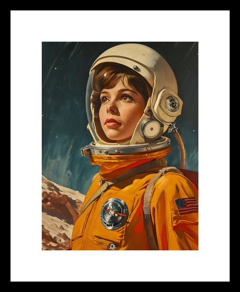 Plakat 15x20cm Pionierka Kosmosu zdjęcie 3