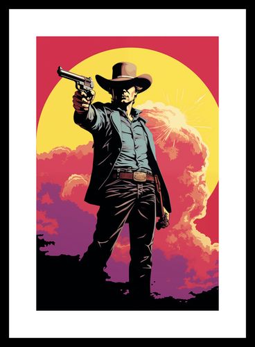 Plakat 20x30cm Strzelec z Epoki na Arena.pl