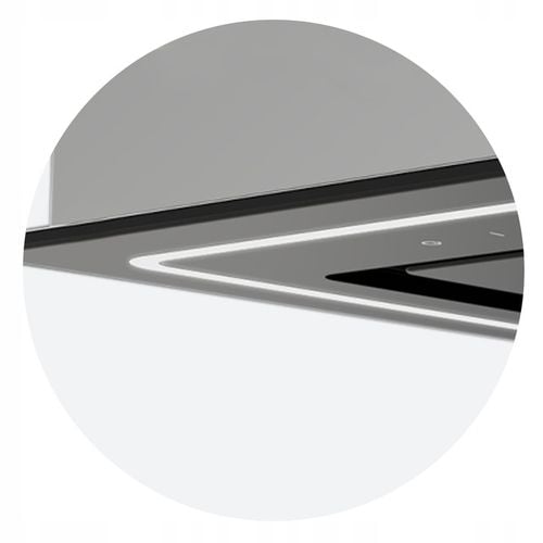 Okap kuchenny podszafkowy do zabudowy 52cm czarny LED premium Berdsen na Arena.pl