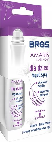 bros - amaris - roll-on dla dzieci łagodzący ukąszenia 15ml na Arena.pl