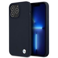 Etui BMW BMHCP13XSILNA iPhone 13 Pro Max 6,7" granatowy/navy hardcase Sili