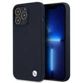 Etui BMW BMHCP13XSILNA iPhone 13 Pro Max 6,7" granatowy/navy hardcase Sili