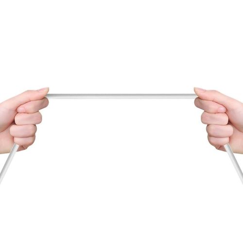 Przewód kabel USB-A - iPhone Lightning 2.4A 1m - biały na Arena.pl