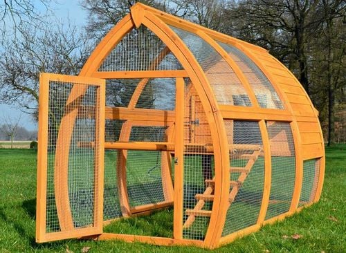 Klatka dla kur królików kurnik z wybiegiem klatka dla zwierząt duża na Arena.pl
