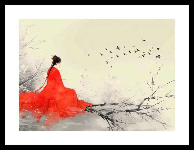 Plakat 35x25cm Diva Na Gałęzi zdjęcie 3