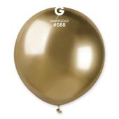 Balony shiny złoty, 48 cm 25 szt.