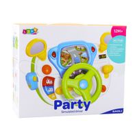 DLA DZIECI  KIEROWNICA  INTERAKTYWNA DŹWIĘKI ŚWIATŁA