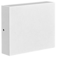 Ogrodowa LAMPA ścienna CHICAGO 315663 Polux elewacyjna OPRAWA metalowa LED 6,5W 4000K outdoor IP44 biała