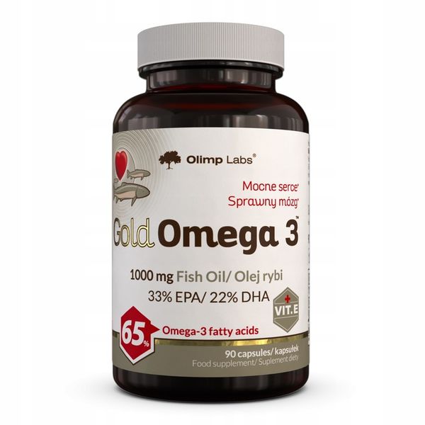 OLIMP Gold Omega 3 1000mg, 90kaps. zdjęcie 3