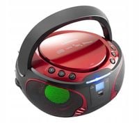 Radioodtwarzacz LENCO SCD-550RD Czerwony