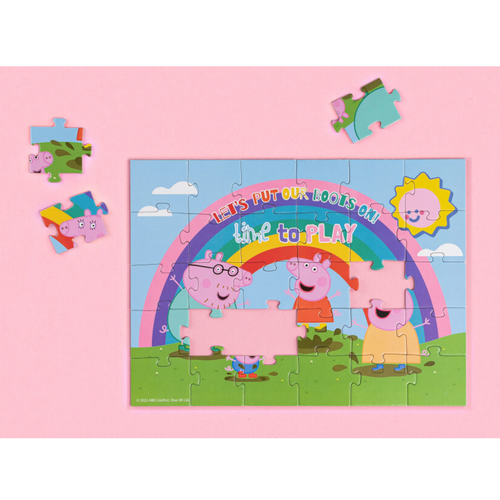 puzzle świnka peppa 30 elementów 200303 na Arena.pl