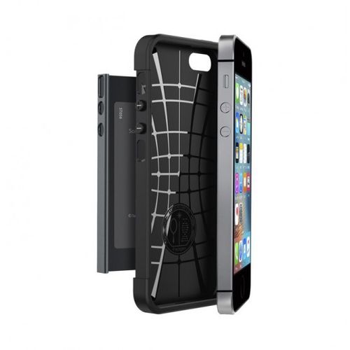 Spigen Slim Armor etui do iPhone 5/5S/SE grafit na Arena.pl