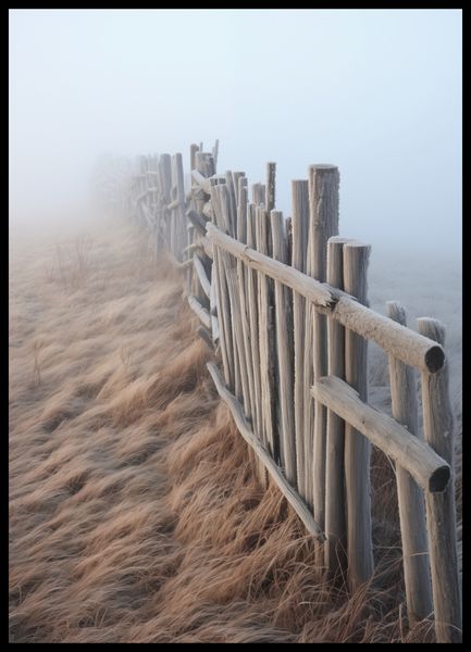 Plakat 50x70cm Mgła nad Wydmami zdjęcie 2