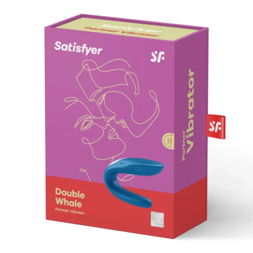 satisfyer partner vibrator dla par, 10 trybow, silikon, ładowanie usb na Arena.pl