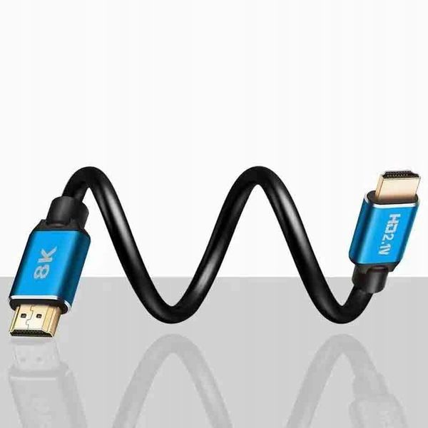 Zenwire KABEL PRZEWÓD HDMI 2.1 8K 4K HDR UHD DO PS5 PS4 XBOX ONE X 360 2M zdjęcie 6
