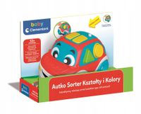 Interaktywne Autko Sorter Kształty i Kolory Clementoni 50808