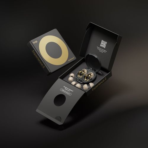 Zatyczki Stoppery Wkładki do Uszu LOOP Earplugs | EXPERIENCE 2.0 Gold na Arena.pl