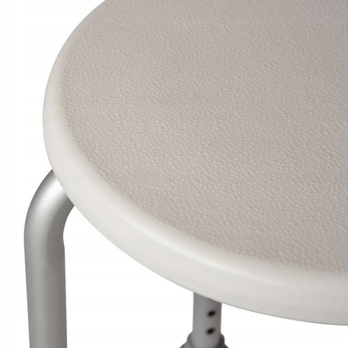 TABORET STOŁEK POD PRYSZNIC OKRĄGŁY KRZESŁO PRYSZNICOWE STABILNE DO WANNY na Arena.pl