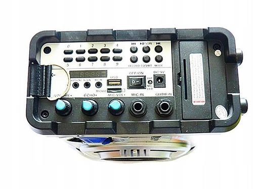 Karaoke Głośnik Bluetooth BOOMBOX + 2 mikrofony na Arena.pl