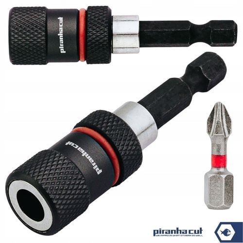 UCHWYT magnetyczny do bitów 1/4 BIT PH2 PZ2 SILNY MOCNO TRZYMA na Arena.pl