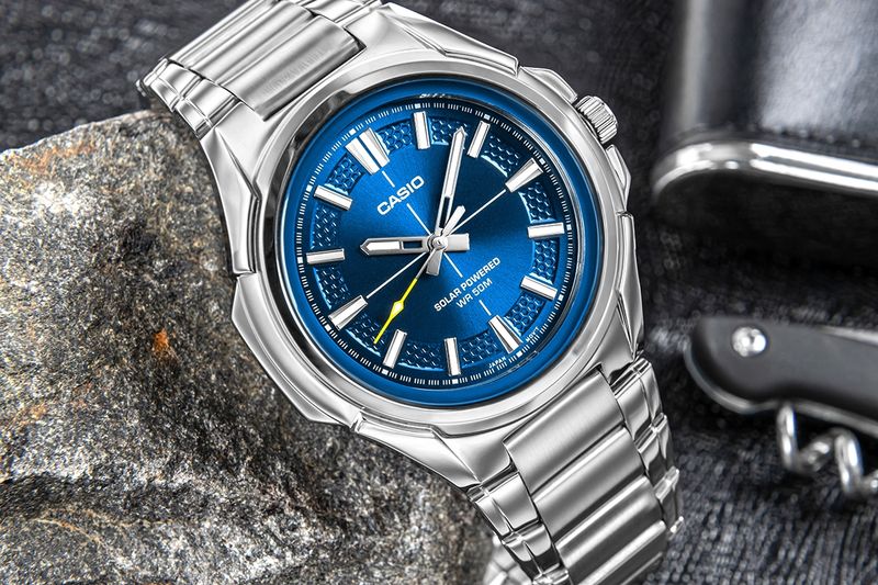 zegarek męski casio solar mtp-rs100d-2avdf + box zdjęcie 5
