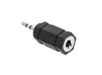 ZLA0280 Zlacze JACK wtyk 2,5/ gniazdo 3.5