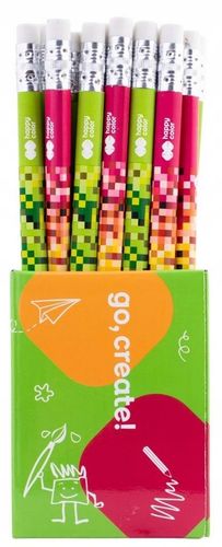 Ołówek Do Nauki Pisania Jumbo Trój 2B Z Gumką(24) na Arena.pl