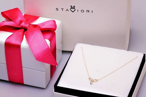 Emaga Złoty naszyjnik NZD4203 - Diament na Arena.pl