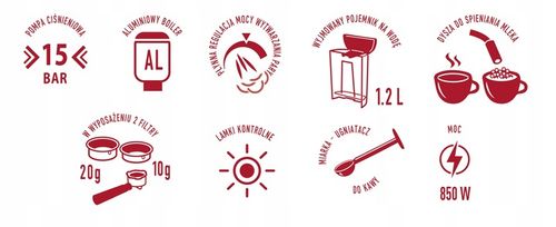 Ekspres do kawy ciśnieniowy kolbowy MPM MKW-13M na Arena.pl