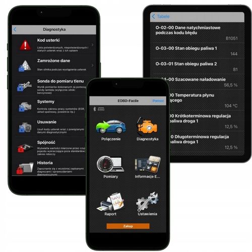 INTERFEJS DIAGNOSTYCZNY OBD2 BLUETOOTH ANDROID VGATE iCAR2 POLSKI TESTER na Arena.pl